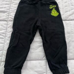 Dr. Seuss Black Grinch Kids Bottoms